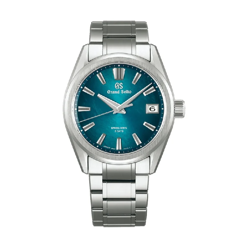 men's chronograph watches with rubber straps -SLGA025 Evolution 9 Spring Drive 5 Days 40mm - Blue