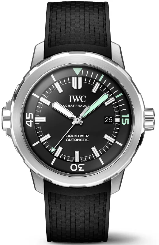 men's mechanical watches with manual winding -IWC Aquatimer Automatic