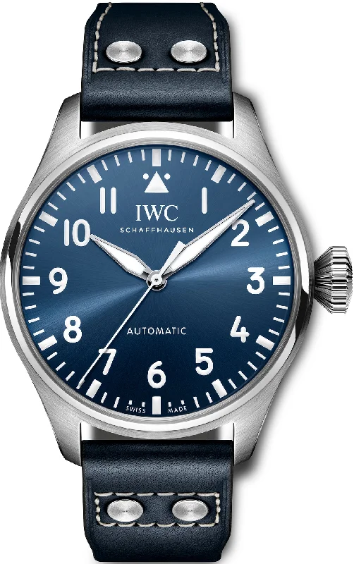 men's mechanical watches with shock-resistant design -IWC Big Pilots 43
