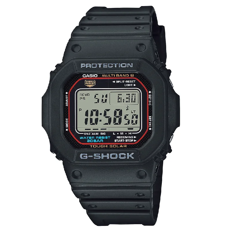 Unisex Party Wear Design Watches-Casio G-Shock Men's Black Watch GW-M5610U-1ER