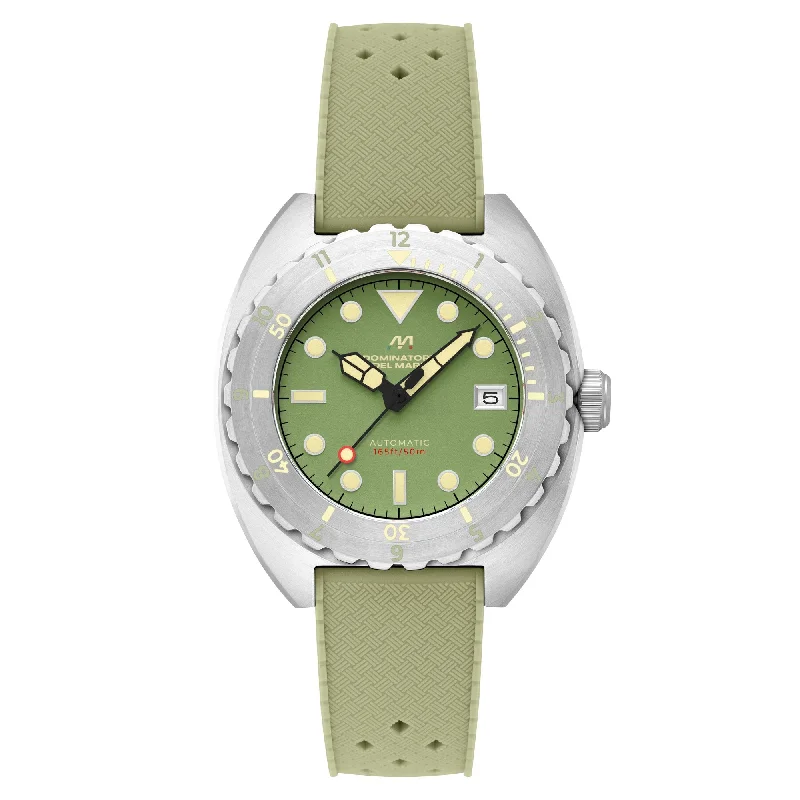 affordable men's skeletonized watches with sapphire crystal -Dominatore Del Mare Amalfi Automatic Fawn Green affordable men's skeletonized watches with sapphire crystal -Dominatore Del Mare Amalfi Automatic Fawn Green