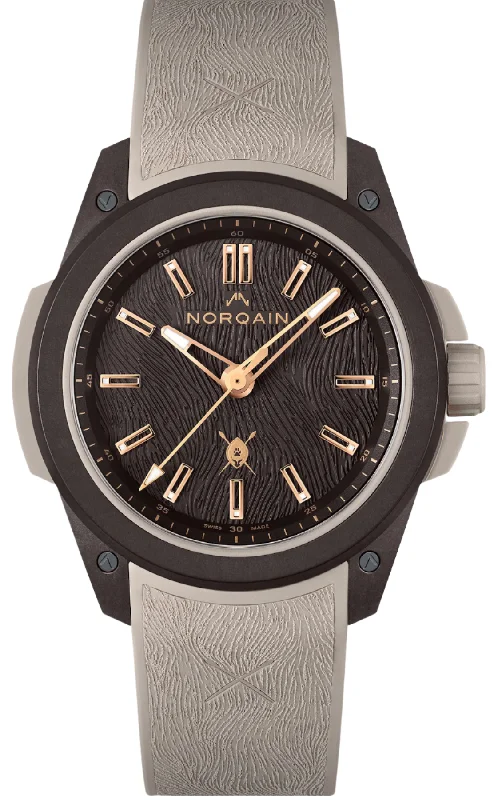 men's mechanical watches with date magnifier design -Norqain Wild One 42mm Hakuna Mipaka Limited Edition men's mechanical watches with date magnifier design -Norqain Wild One 42mm Hakuna Mipaka Limited Edition