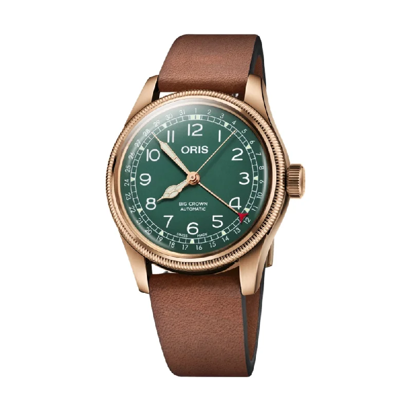 men's pilot watches with quick-release style straps -Big Crown Pointer Bronze 80th Anniversary Edition men's pilot watches with quick-release style straps -Big Crown Pointer Bronze 80th Anniversary Edition