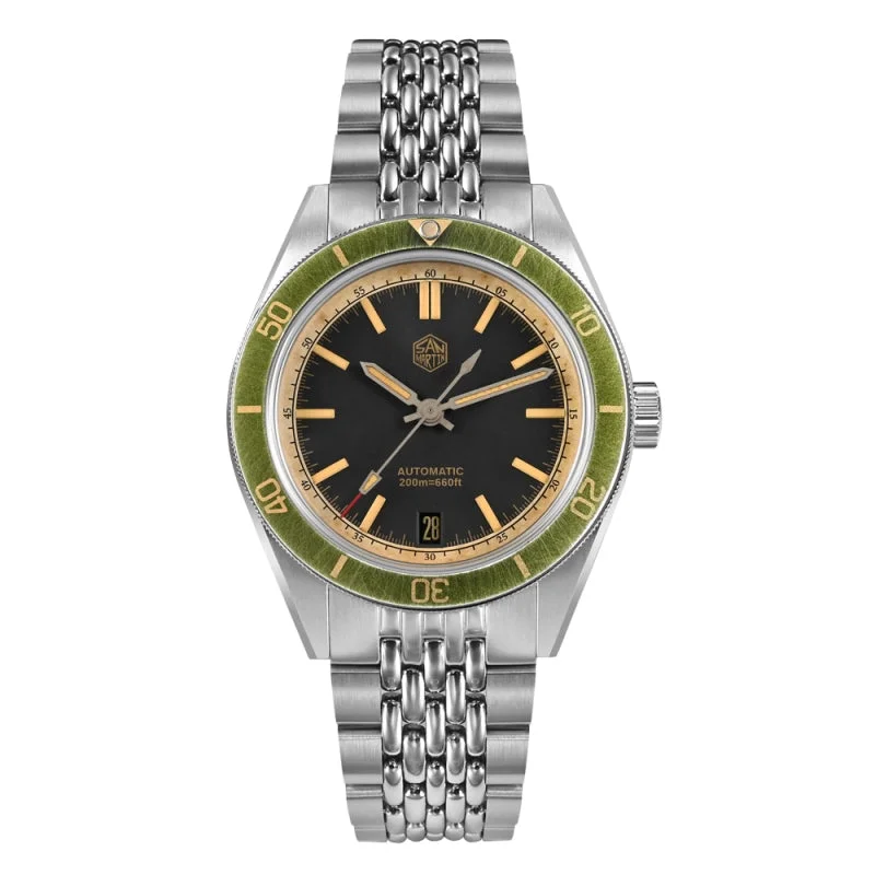 men's dive watches for formal events -★Spring Sale★San Martin Vintage Style NH35 Men Watch SN0116B men's dive watches for formal events -★Spring Sale★San Martin Vintage Style NH35 Men Watch SN0116B