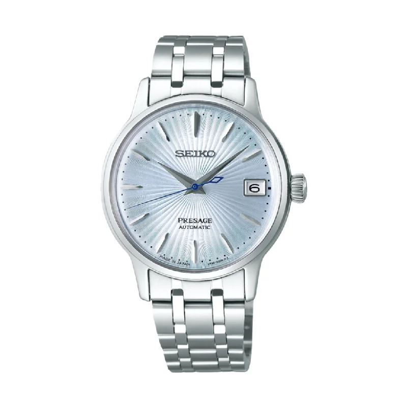 women's mechanical watches with personalized engraving design -SEIKO PRESAGE SRP841J1 COCKTAIL TIME "SKY DIVING" AUTOMATIC  WOMEN WATCH