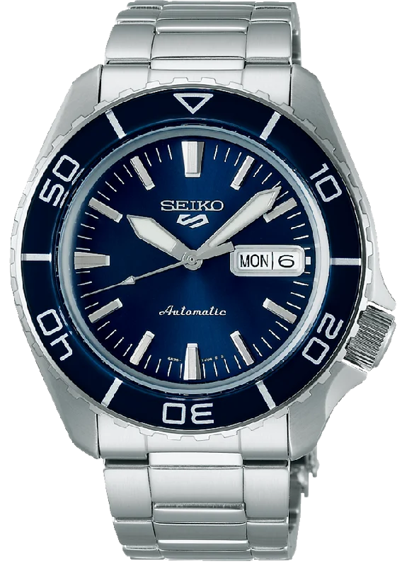 men's Seiko Grand Seiko watches -Seiko 5 Sport SKX Bluetone Redux