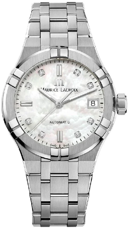 Finding authorized dealers of women's Maurice Lacroix watches -Maurice Lacroix Aikon Automatic Date Finding authorized dealers of women's Maurice Lacroix watches -Maurice Lacroix Aikon Automatic Date
