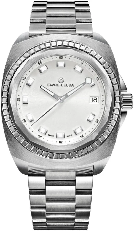women's mechanical watches with silicone style straps -Favre-Leuba Watch Sea Bird