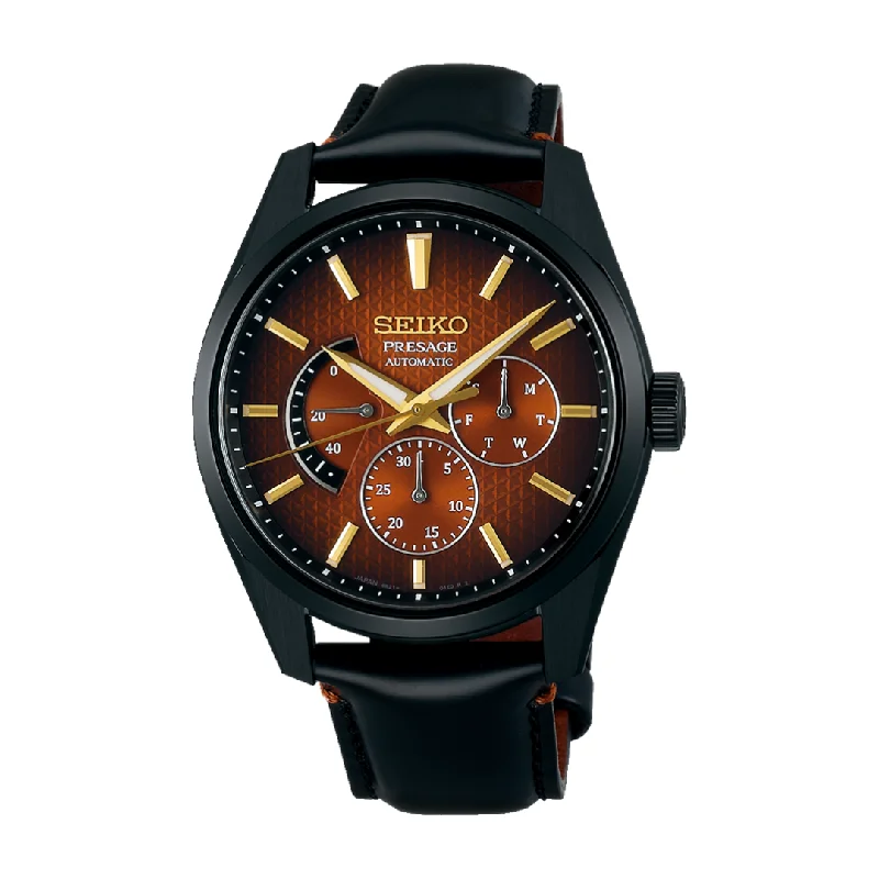 men's Seiko perpetual calendar watches -SEIKO PRESAGE SPB329J1 SHARP EDGED KABUKI-INSPIRED LIMITED EDITION AUTOMATIC MEN WATCH men's Seiko perpetual calendar watches -SEIKO PRESAGE SPB329J1 SHARP EDGED KABUKI-INSPIRED LIMITED EDITION AUTOMATIC MEN WATCH