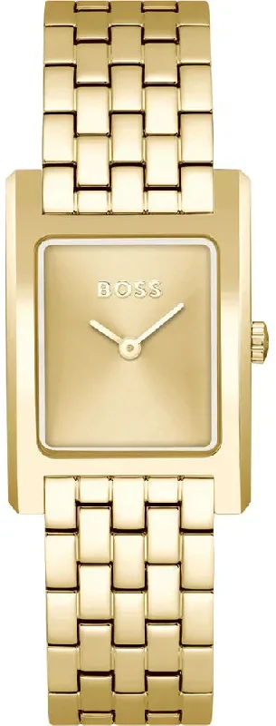 women's mechanical watches with hand-wound design -Boss Lucy Ladies