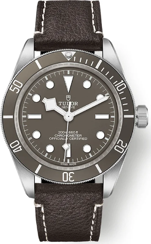 men's mechanical watches with leather style straps -TUDOR Black Bay 58 925