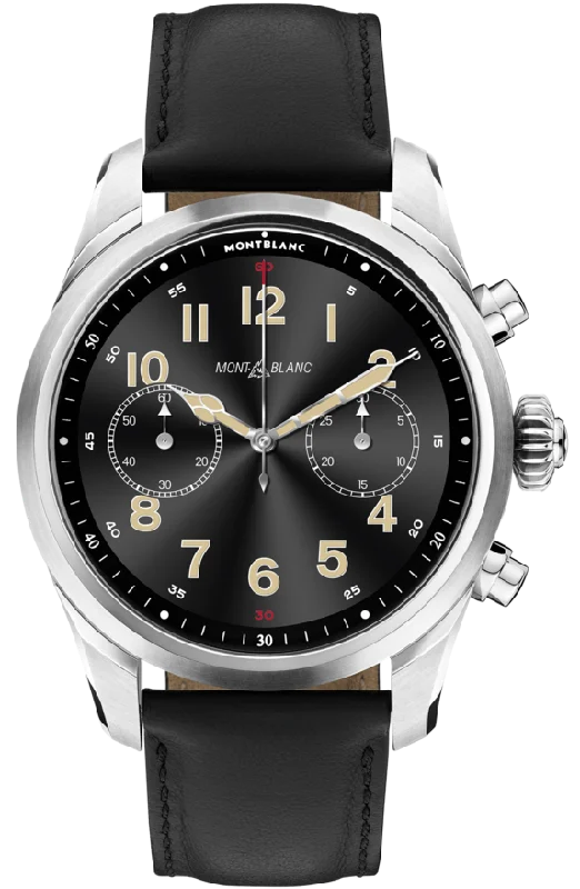 Mens Smart Watches Wake-Up Light-Montblanc Watch Summit 2+ Smartwatch