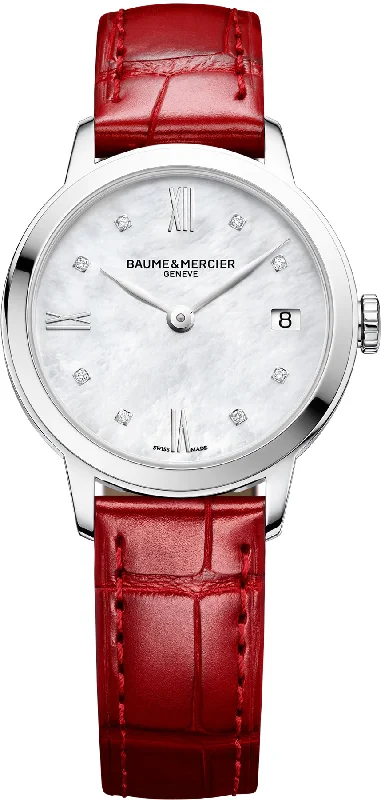 women's mechanical watches with backlight display function -Baume et Mercier Watch Classima Ladies