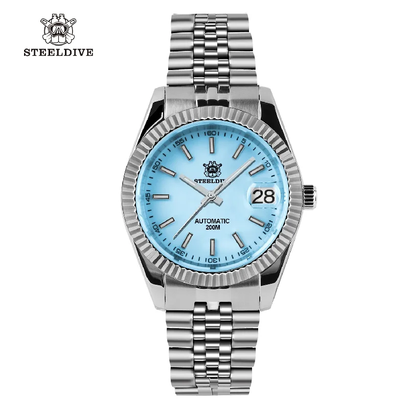 men's dive watches for sailing -Steeldive SD1933 DJ Homage Automatic Dive Watch