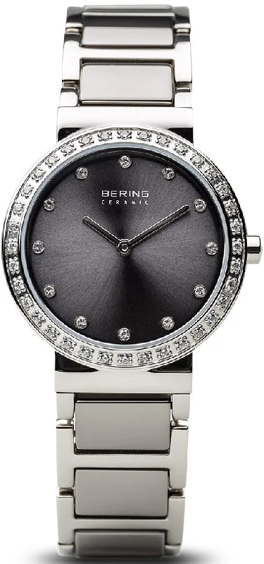 women's Bering stopwatch design watches -Bering Ceramic Ladies