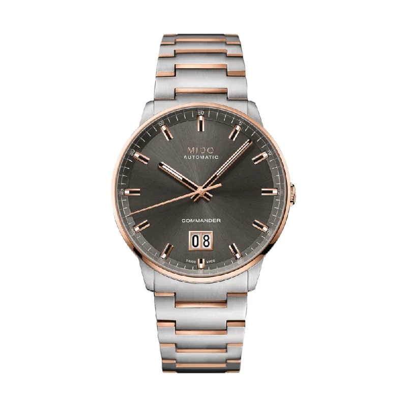 promotion-celebration watches-Commander Big Date Anthracite Two-Tone