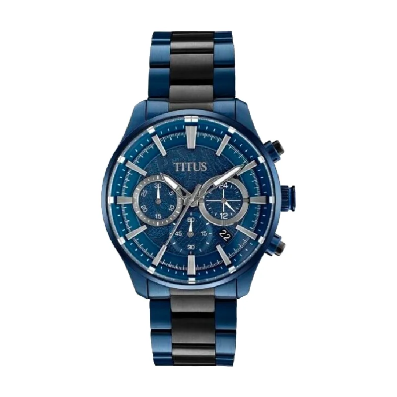 men's digital watches with quartz display function -SOLVIL ET TITUS SABER W06-03082-029 CHRONOGRAPH QUARTZ MEN WATCH