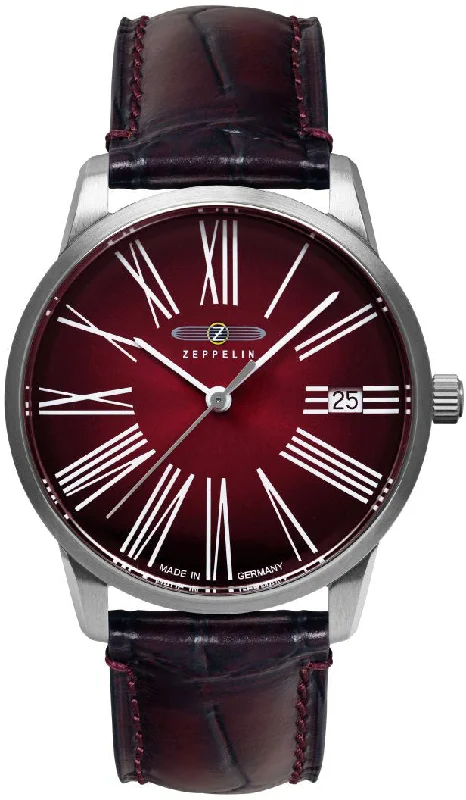 women's mechanical watches with chime display -Zeppelin Flatline