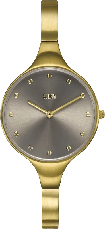 affordable women's Storm watches -Storm Watch Olenie Gold Taupe