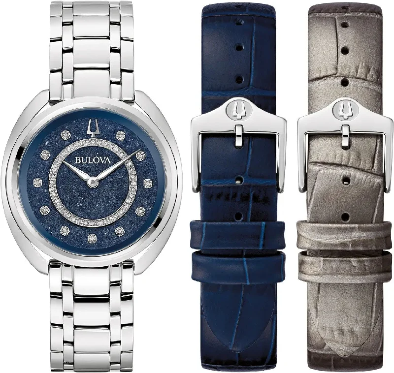 women's Bulova world time watches -Bulova Duality Ladies