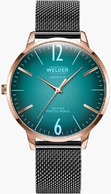 women's mechanical watches with luminescent display -Welder Watch Slim