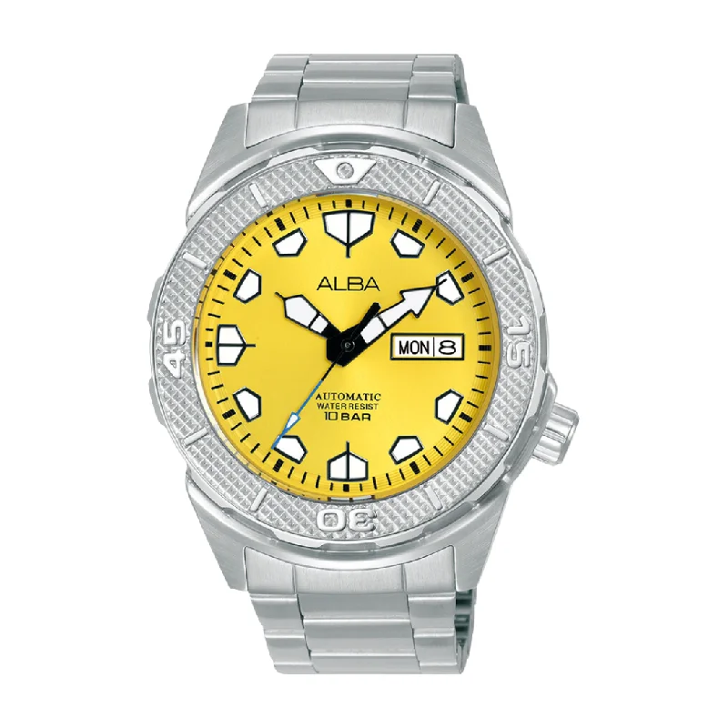 men's Seiko Japanese SuperLuminova watches -ALBA AL4567X MECHANICAL STAINLESS STEEL MEN WATCH men's Seiko Japanese SuperLuminova watches -ALBA AL4567X MECHANICAL STAINLESS STEEL MEN WATCH