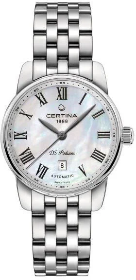 women's Certina minimalist design watches -Certina Watch DS Podium Lady Automatic