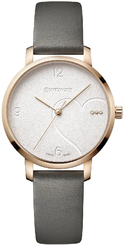 women's mechanical watches with day-night design -Wenger Metropolitan Donnissima Ladies