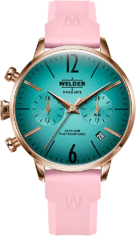 women's mechanical watches with date display -Welder Watch Moody Dual Time