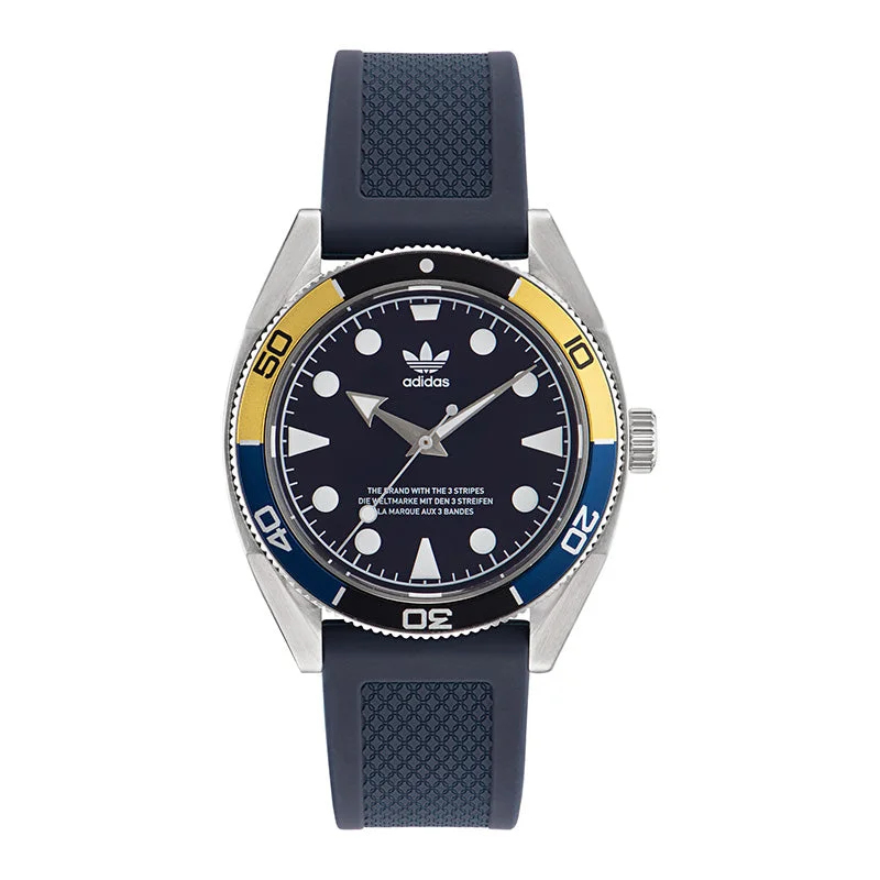 Unisex Wedding Style Watches-Adidas Originals Edition Two Unisex Black Watch AOFH23006 Unisex Wedding Style Watches-Adidas Originals Edition Two Unisex Black Watch AOFH23006