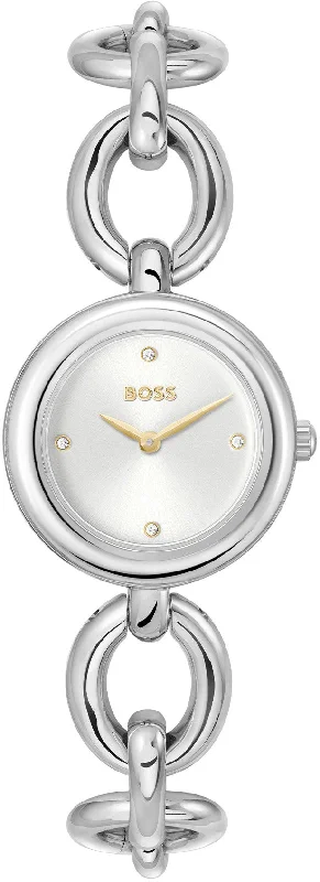 women's mechanical watches with flat design -Boss Live