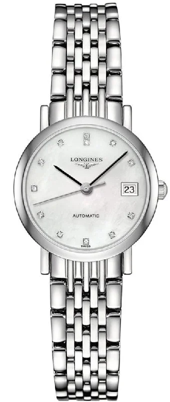 women's Longines flat design watches -Longines Elegant Collection Ladies