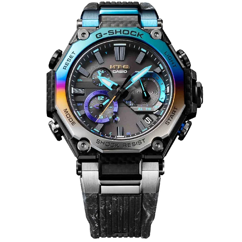 men's skeletonized watches with glass back cover -G-Shock MTGB2000 Storm Chaser Limited Edition