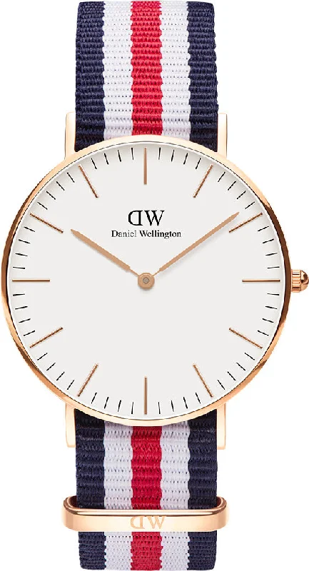 women's mechanical watches with timer display -Daniel Wellington Watch Classic 36 Canterbury 36mm