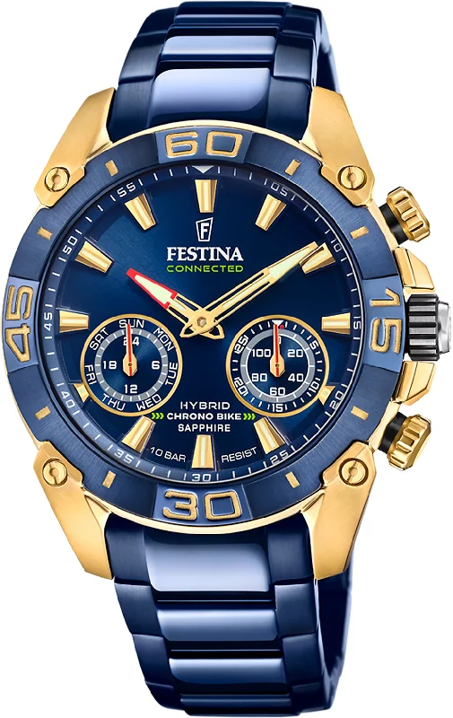 Smart Watches for Mens Fashion-Festina Chrono Bike 2021 Connected SmartSpecial Edition