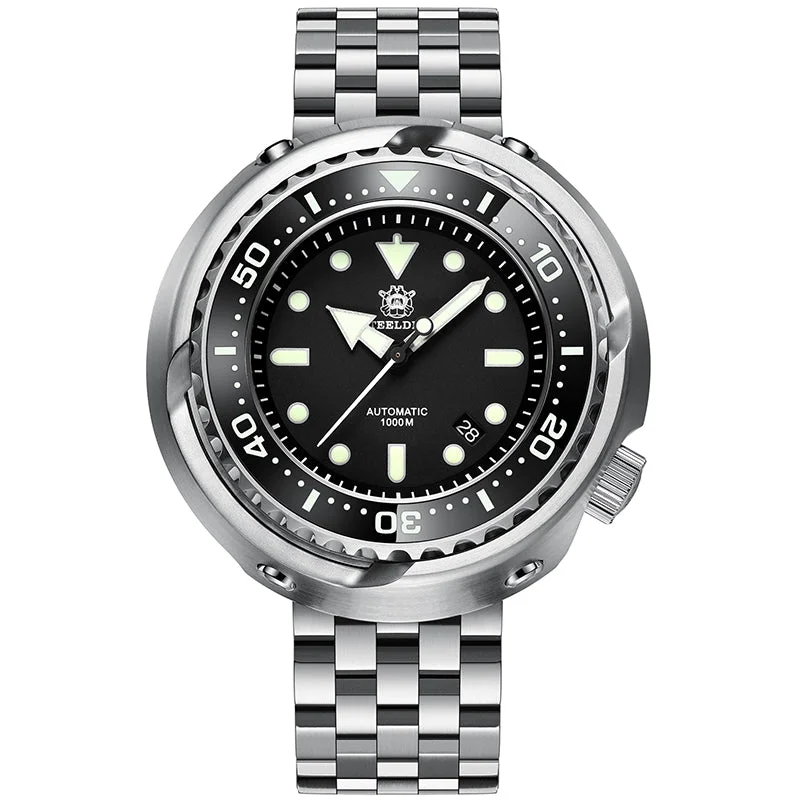 men's dive watches with 12-hour style -Steeldive SD1978 "Emperor Tuna" Diver Watch