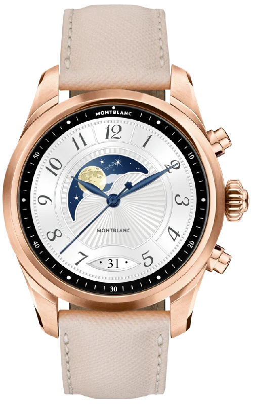 Mens Smart Watches Light Sleep Tracking-Montblanc Watch Summit 2+ Smartwatch D