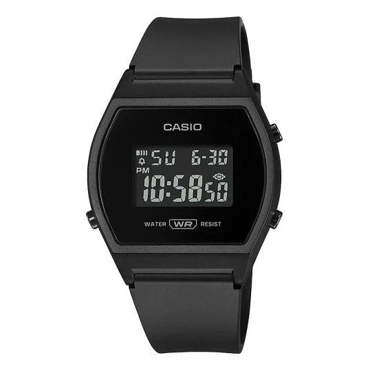 Unisex Designer Style Watches-Casio Women's Watch Pop Black LW-204-1BDF