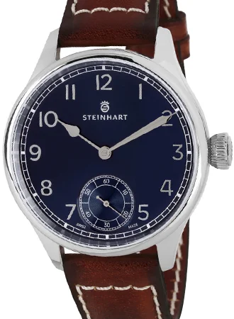 Men's Formal Event Dress Watches-Marine Chronometer 42 Arabic Blue