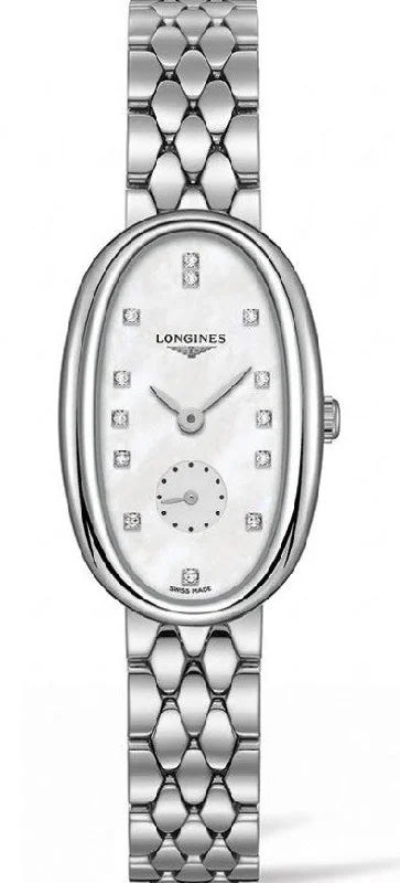 women's Longines dual time zone design for travelers -Longines Watch Symphonette Ladies