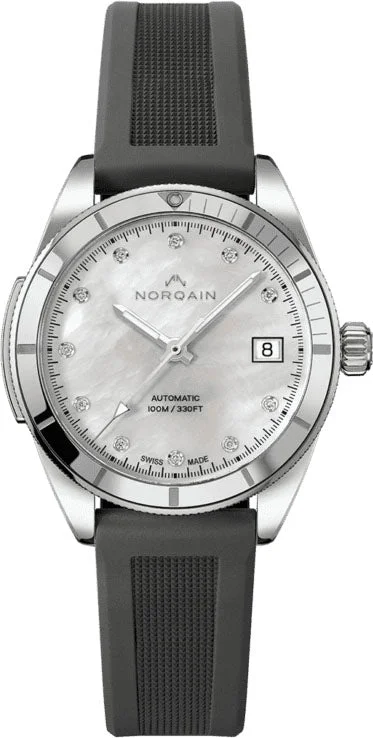 women's mechanical watches with day display -Norqain Adventure Sport Rubber