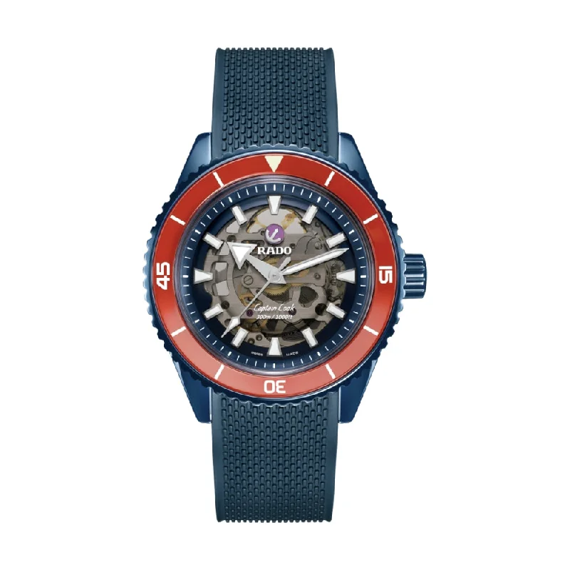 heirloom-quality dresswatches-Captain Cook Automatic High Tech Ceramic Red Bezel 43mm Limited Edition heirloom-quality dresswatches-Captain Cook Automatic High Tech Ceramic Red Bezel 43mm Limited Edition