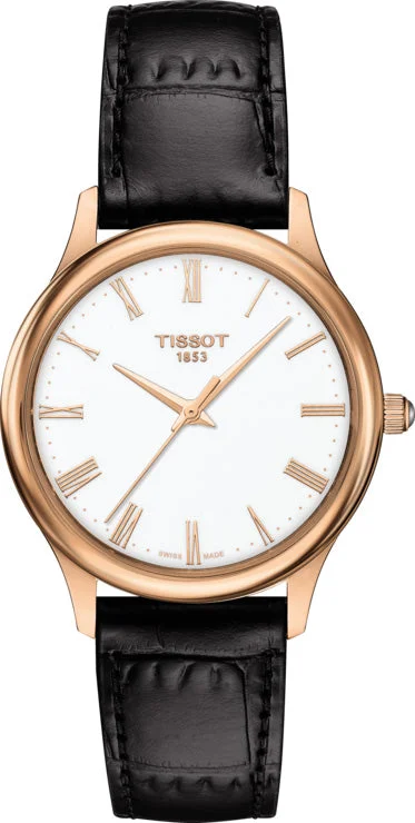 women's Tissot Japanese SuperLuminova watches -Tissot Watch Excellence 18ct Gold Ladies