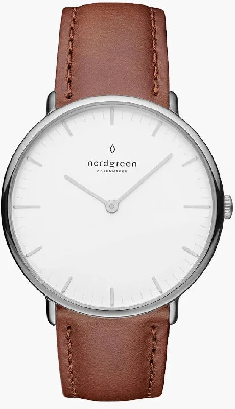 women's mechanical watches with nylon style straps -Nordgreen Native