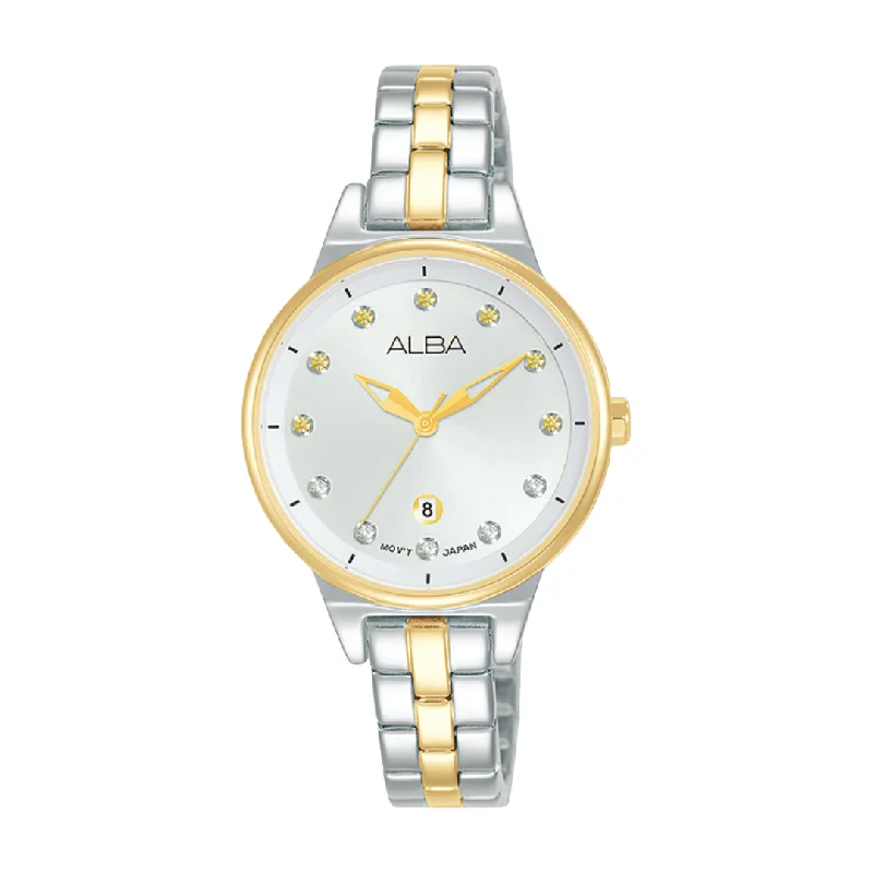 women's mechanical watches with automatic display function -ALBA AH7U46X FASHION QUARTZ 3 HANDS DATE WOMEN WATCH women's mechanical watches with automatic display function -ALBA AH7U46X FASHION QUARTZ 3 HANDS DATE WOMEN WATCH