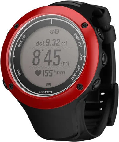 Smart Watches for Mens Classic-Suunto Watch Ambit2 S Red D