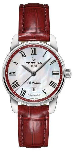 women's Certina ergonomic design watches -Certina Watch DS Podium Lady Automatic D