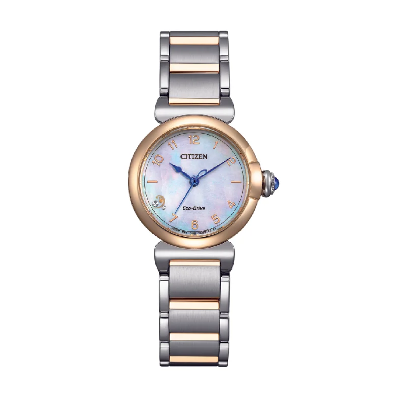 women's Citizen world time watches -CITIZEN L EM1136-87D ECO-DRIVE WOMEN WATCH