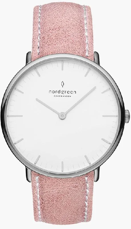 women's mechanical watches with silicone style straps -Nordgreen Native