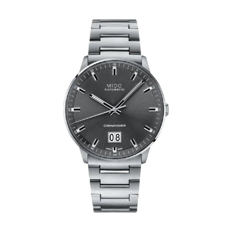 white-tie-essential watches-Commander Big Date Anthracite